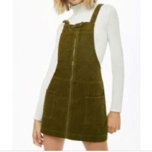 NWT Corduroy overall dress